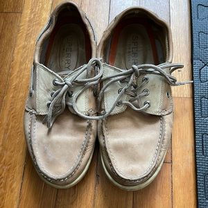 Mens US 11 Brown/ Tan Sperry’s